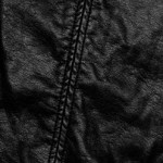 Black leather
